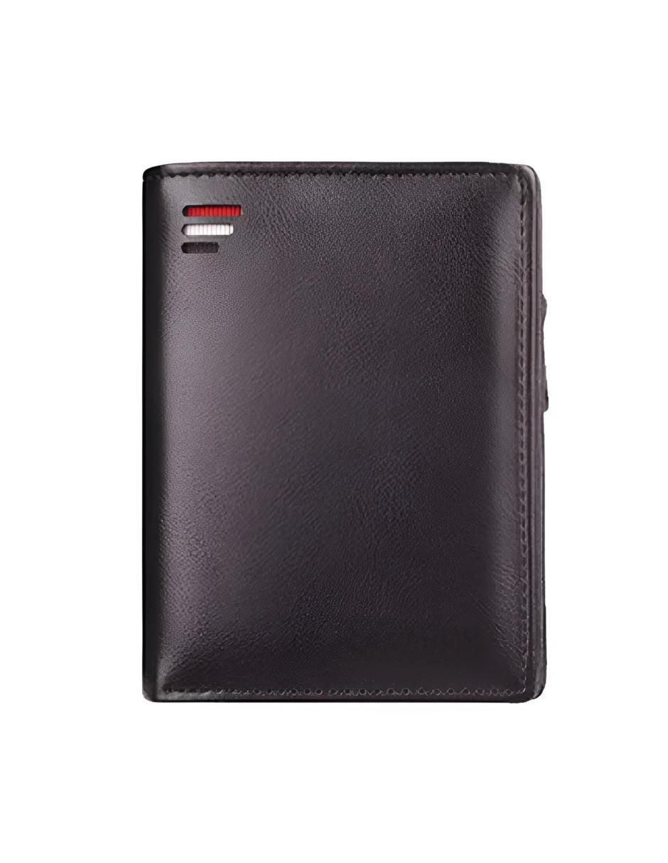 Cartera de Piel con Cierre para Hombre - Image 1