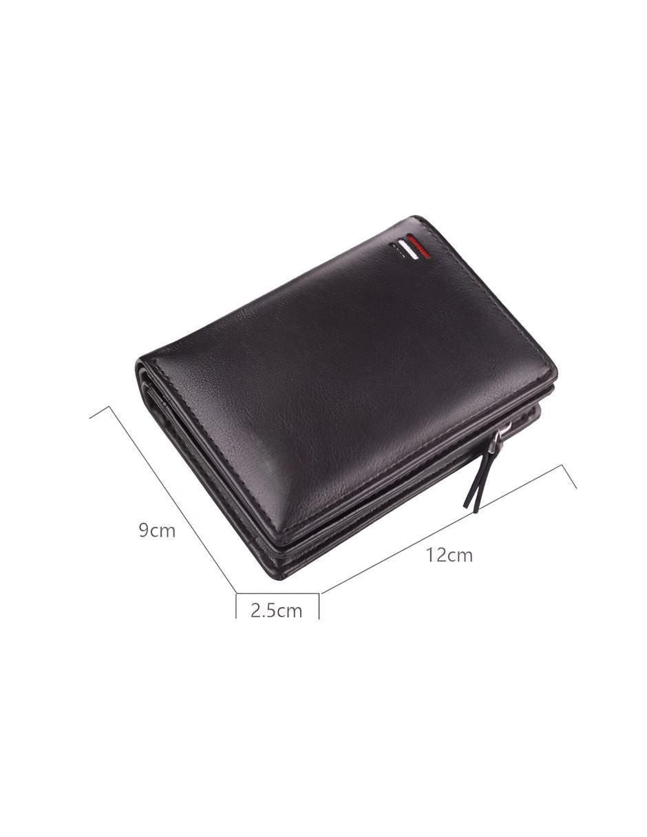 Cartera de Piel con Cierre para Hombre - Image 5