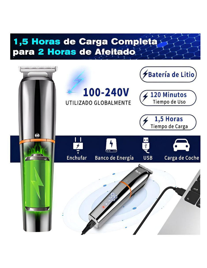 Rasuradora Eléctrica Recargable Facial - Image 4