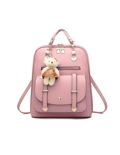 Backpack Wund Estilo Coreano Casual Mujer 30cm - Image 5
