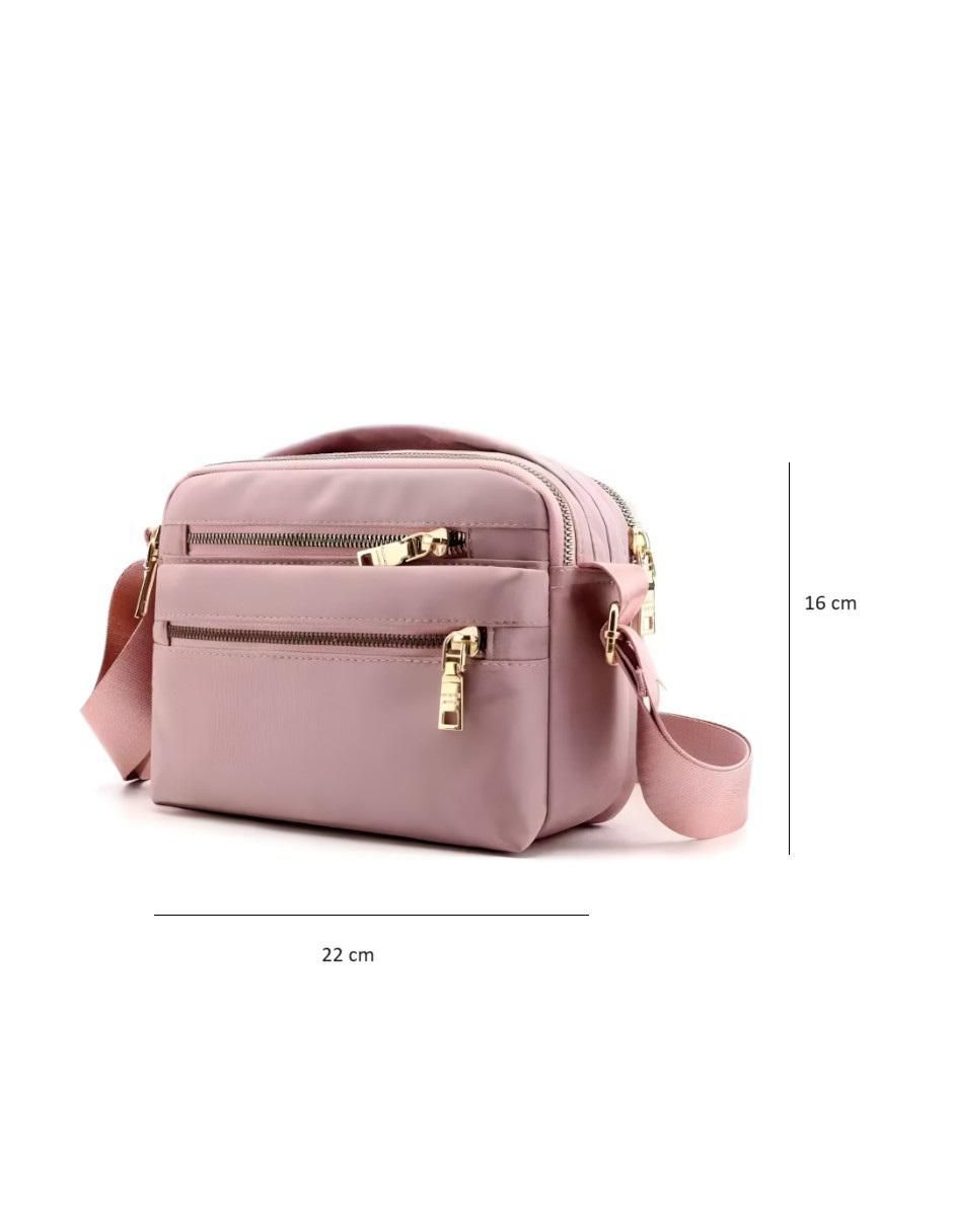 Bolsa Bandolera Cremalleras Mujer - Image 5