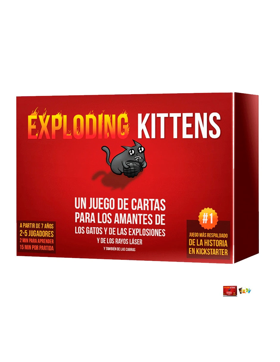 Juego de Mesa Exploding Kittens LP - Image 1