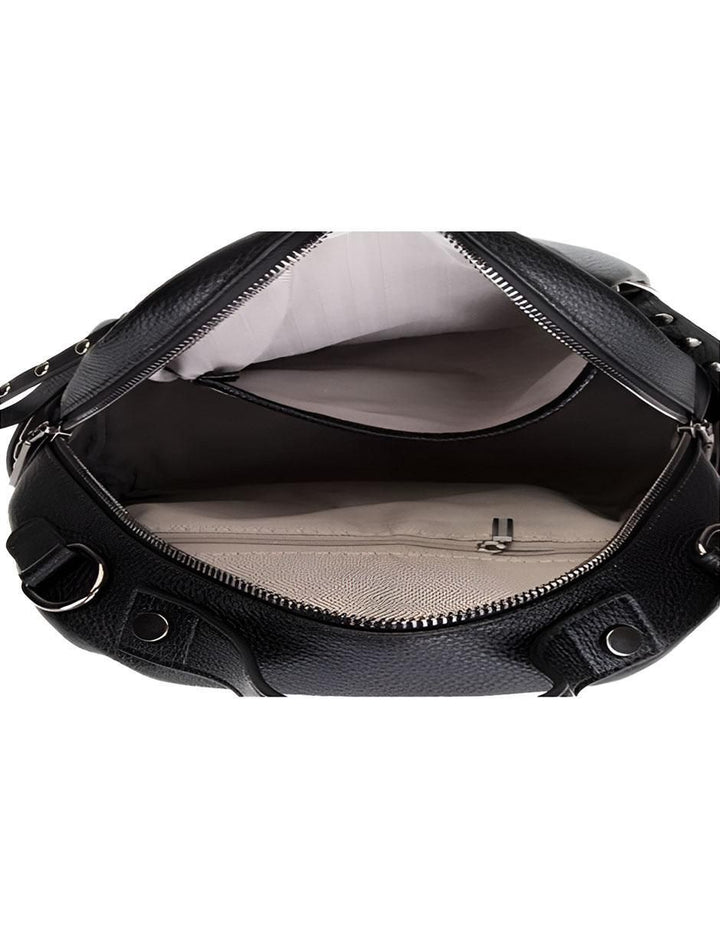 Mochila de Cuero para Mujer Elegante 27cm - Image 2