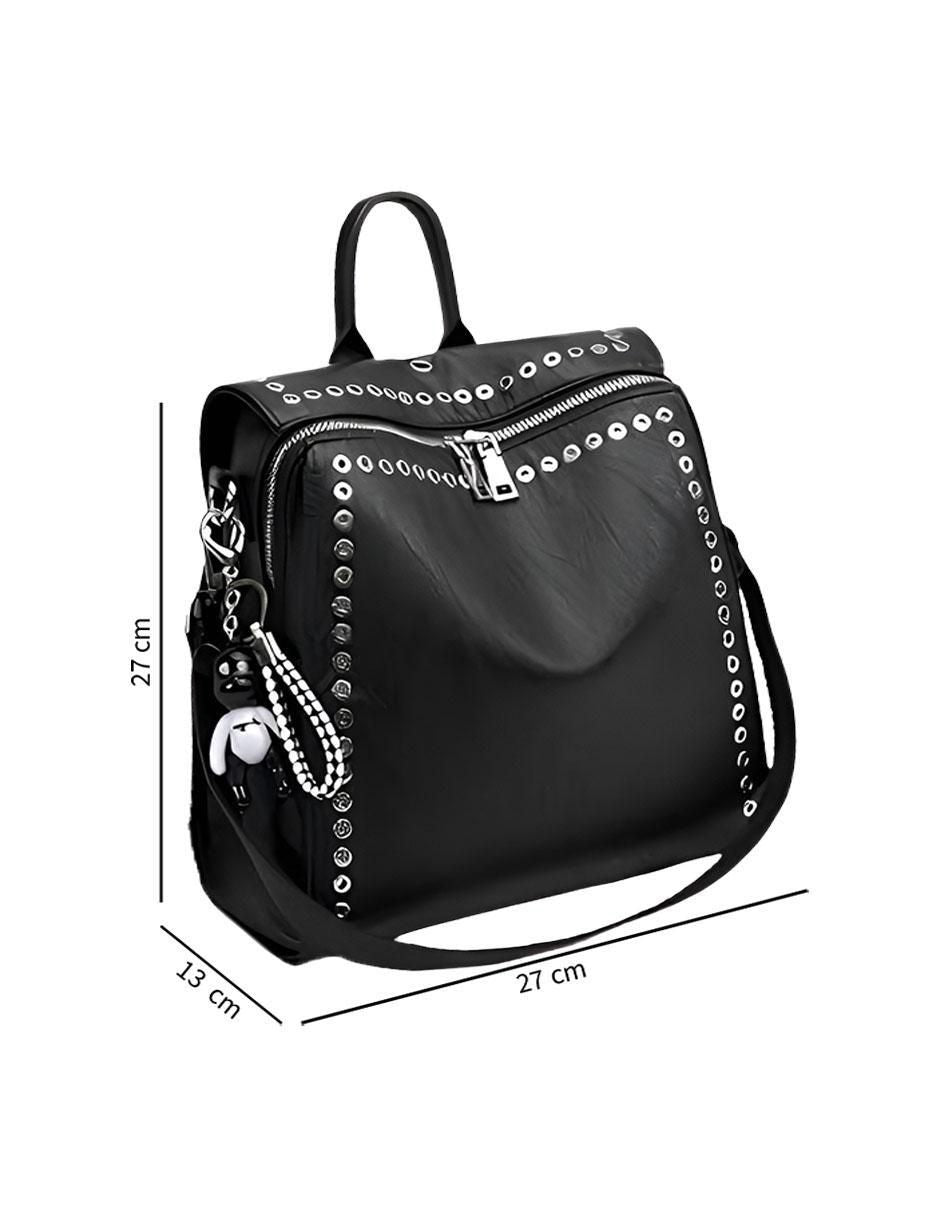 Mochila de Cuero para Mujer Elegante 27cm - Image 5