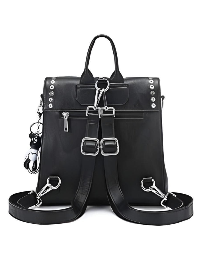 Mochila de Cuero para Mujer Elegante 27cm - Image 4