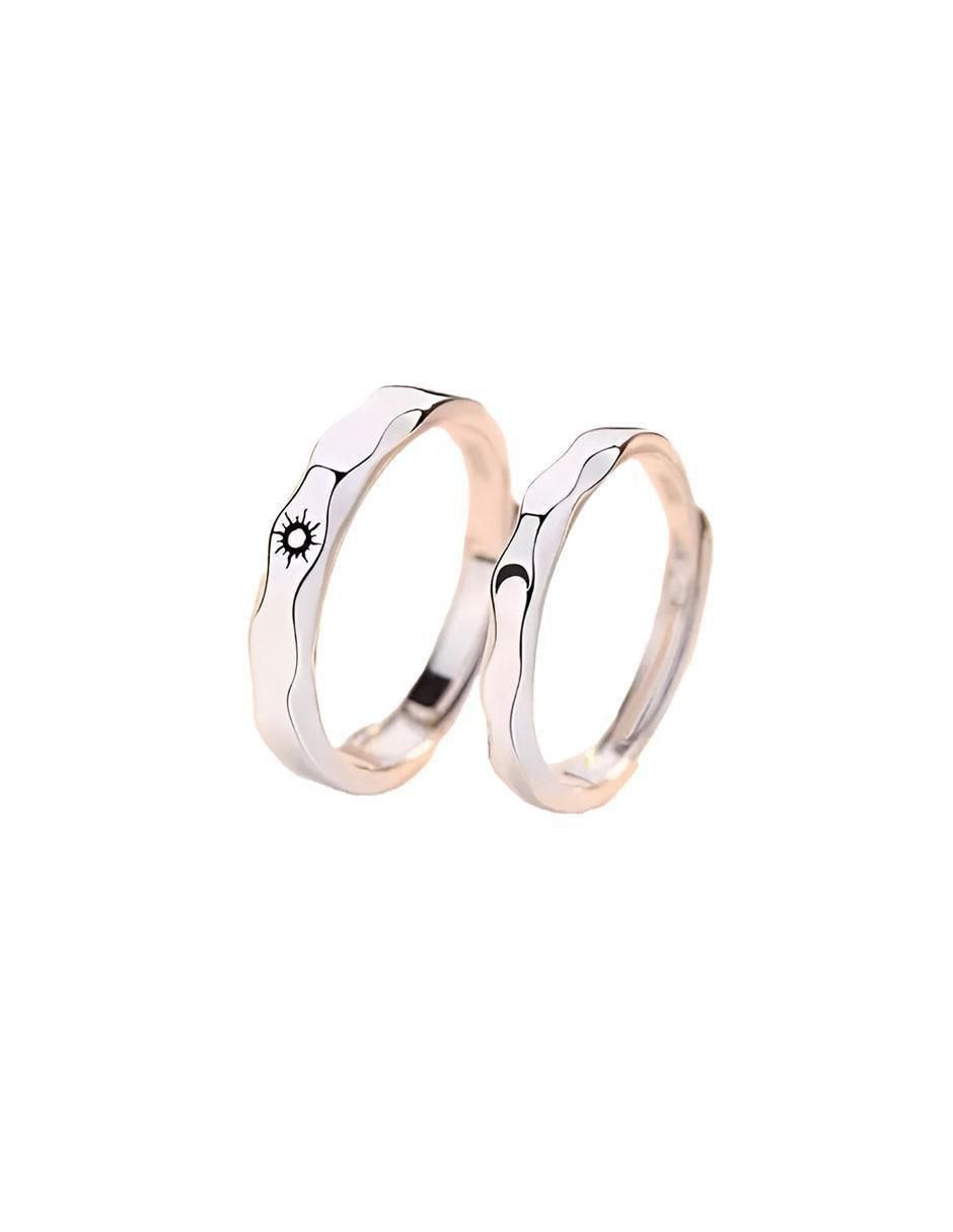 Anillo de Promesa Plata 925 Set 2 Piezas - Image 3