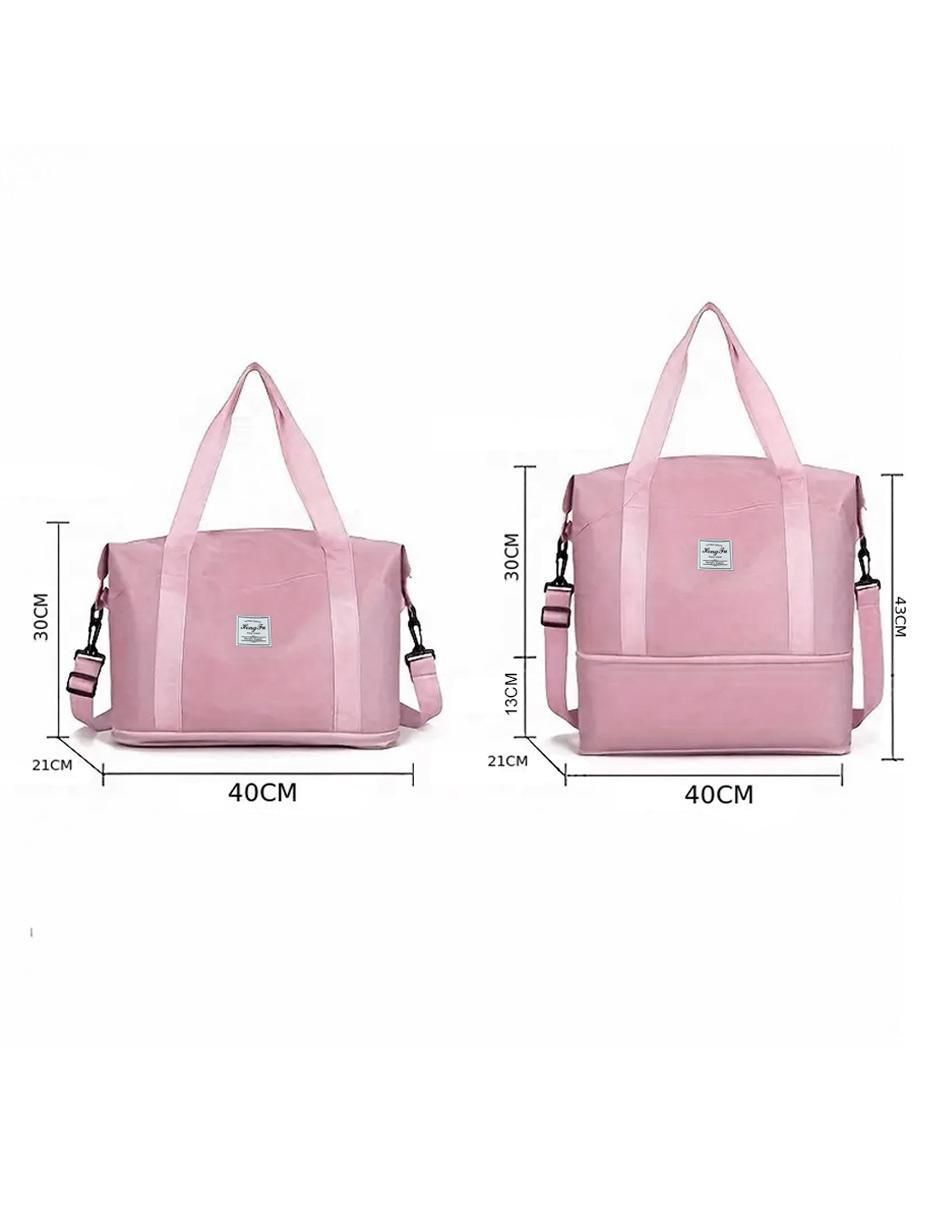 Bolsa Tote Deportiva Rosa para Mujer - Image 3