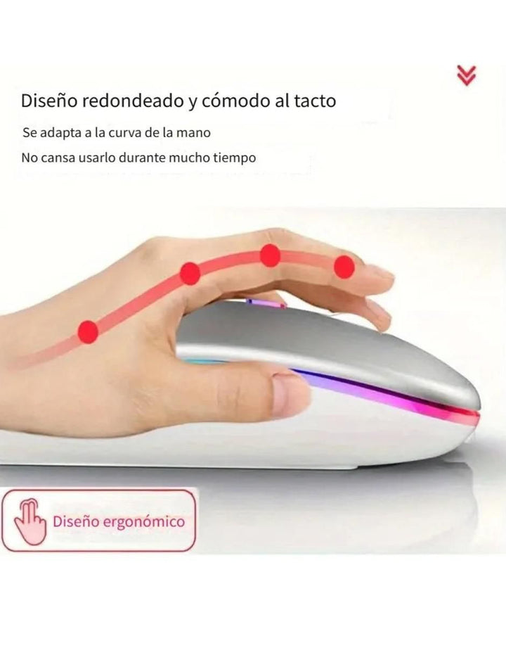 Mouse Inalámbrico Recargable 7-15 Días - Image 4