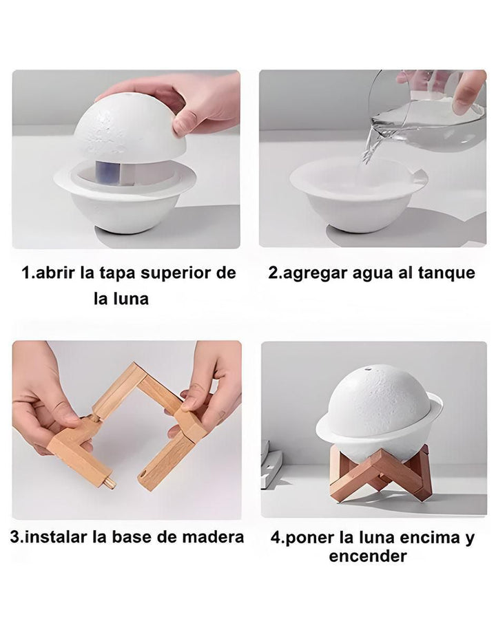 Difusor Humidificador Planeta 150 ml - Image 2