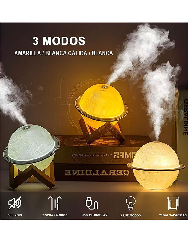 Difusor Humidificador Planeta 150 ml - Image 3
