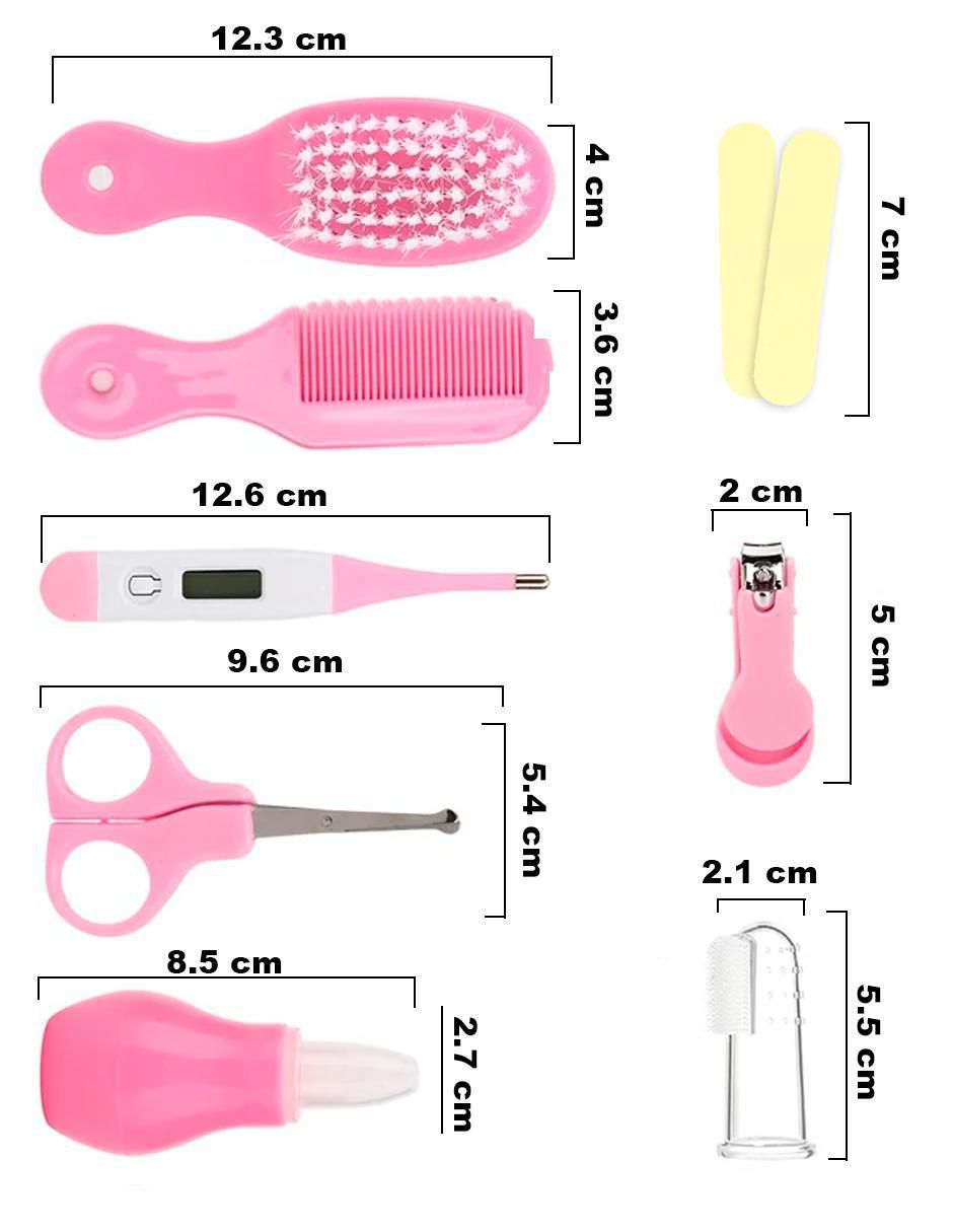 Set de Pedicura Infantil Baby Pink 8 Piezas - Image 3