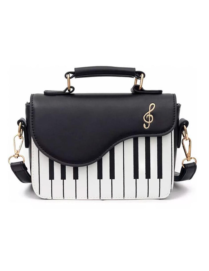 Bolsa Crossbody Teclado Piano Mujer - Image 1