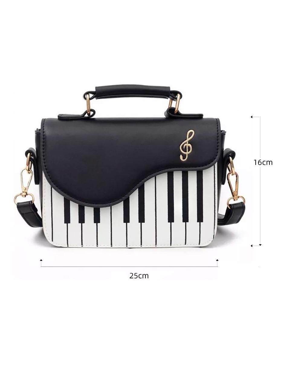 Bolsa Crossbody Teclado Piano Mujer - Image 5