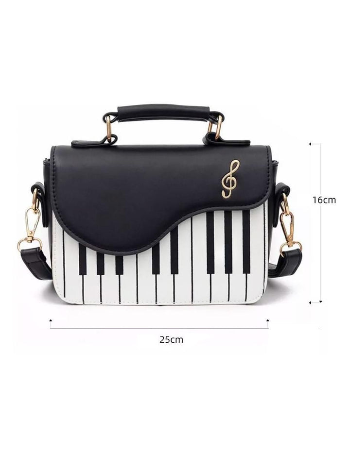 Bolsa Crossbody Teclado Piano Mujer - Image 5