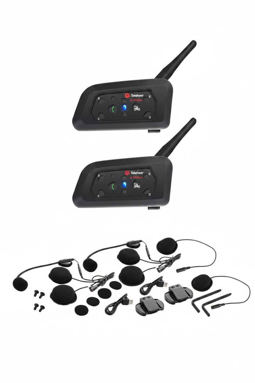 Intercomunicador Bluetooth V6 Pro con Cancelación de Ruido - Image 1