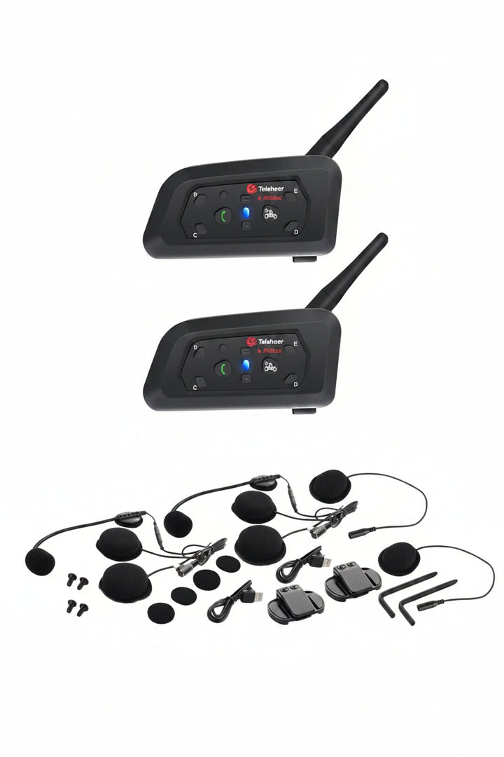 Intercomunicador Bluetooth V6 Pro con Cancelación de Ruido - Image 1