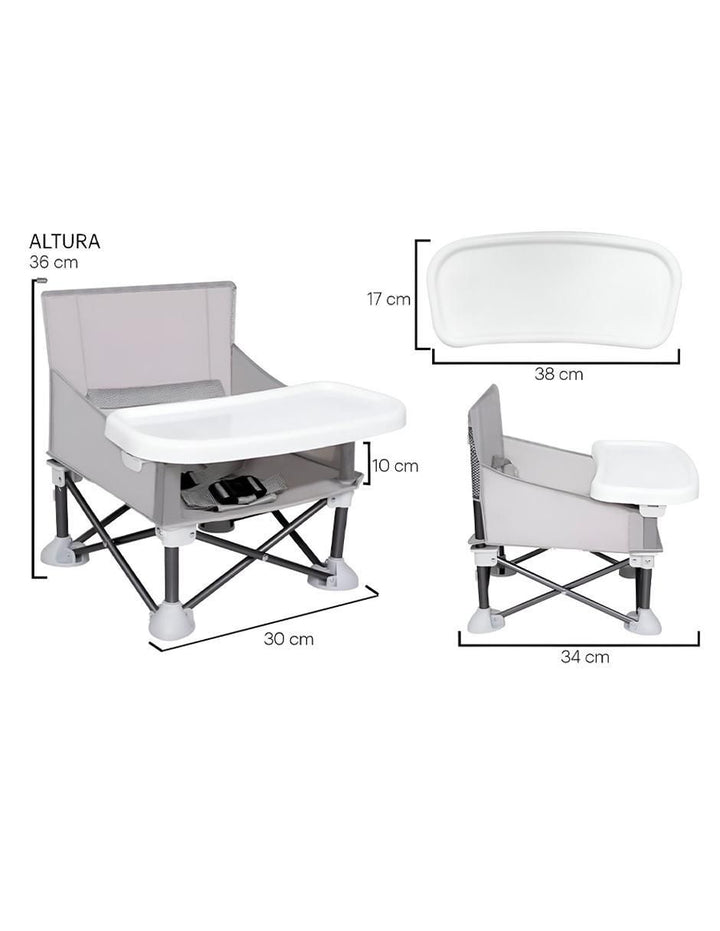 Silla de Seguridad para Bebé Gris - Image 5