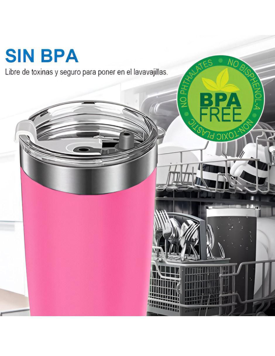Vaso Térmico Acero Inoxidable 600 ml Set 4 Piezas - Image 3