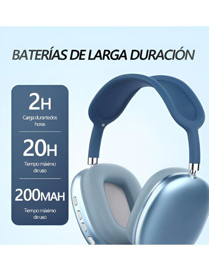 Audífonos Gamer Inalámbricos Bluetooth Diadema - Image 2