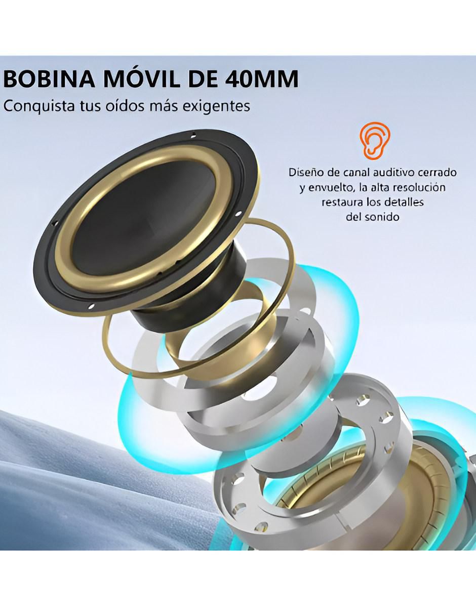 Audífonos Gamer Inalámbricos Bluetooth Micrófono - Image 4