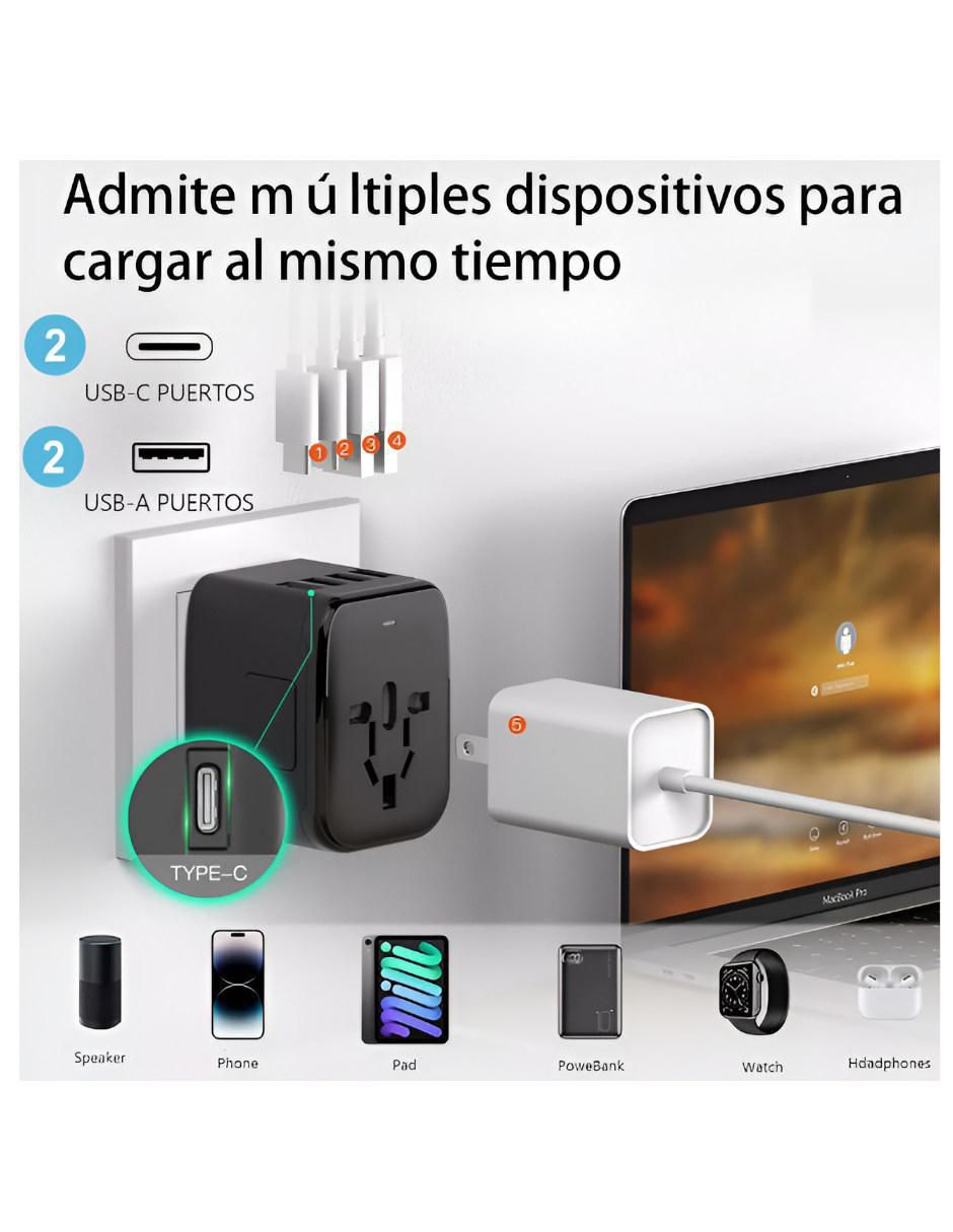 Adaptador Clavija Universal Multipaís - Image 2