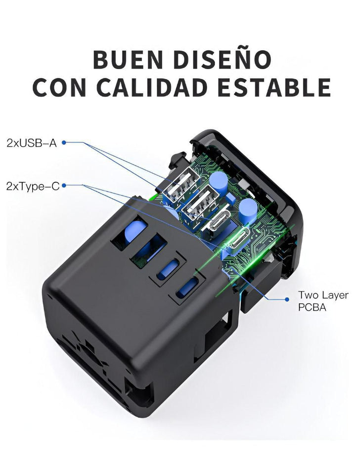 Adaptador Clavija Universal Multipaís - Image 5