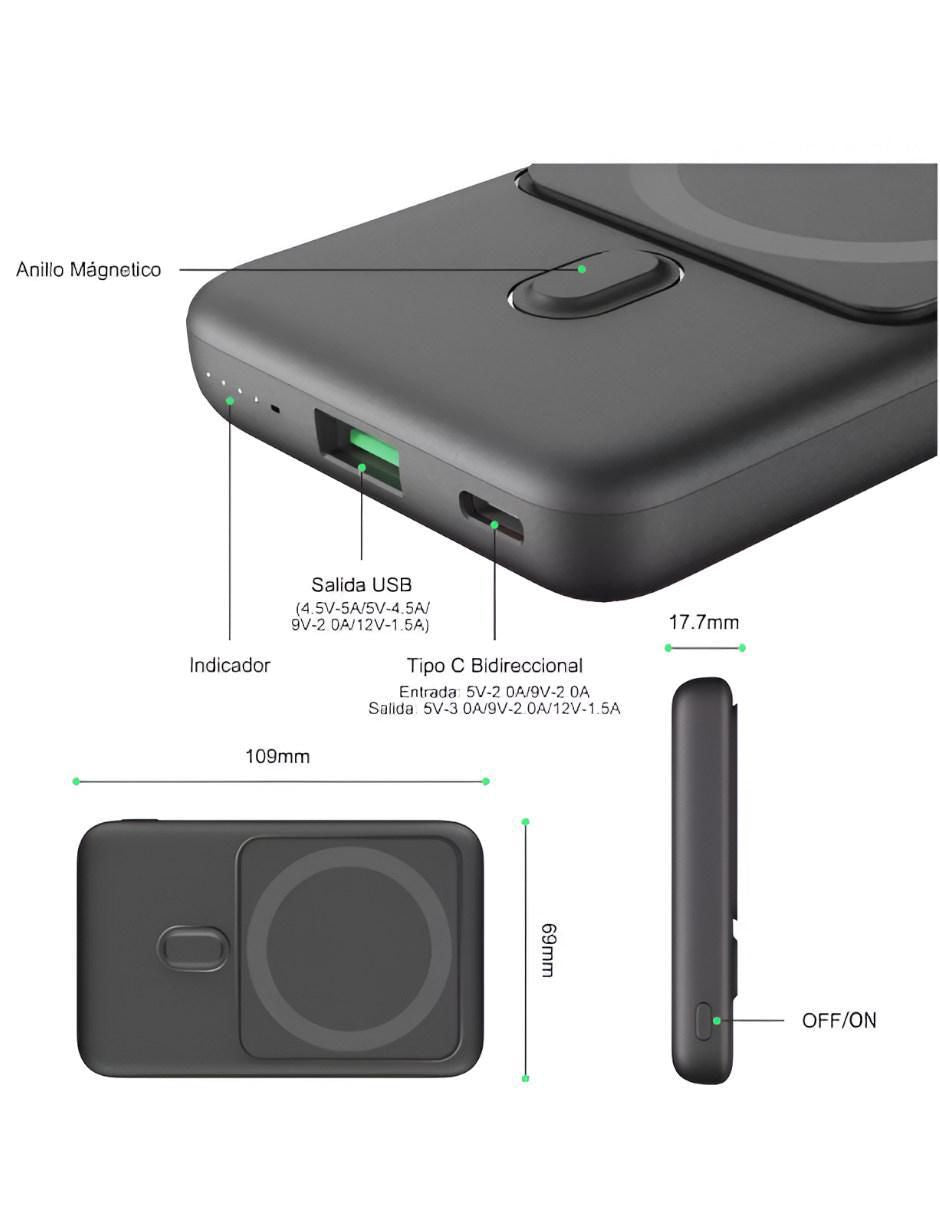 Batería Portátil 10000 mAh ANR934 - Image 3