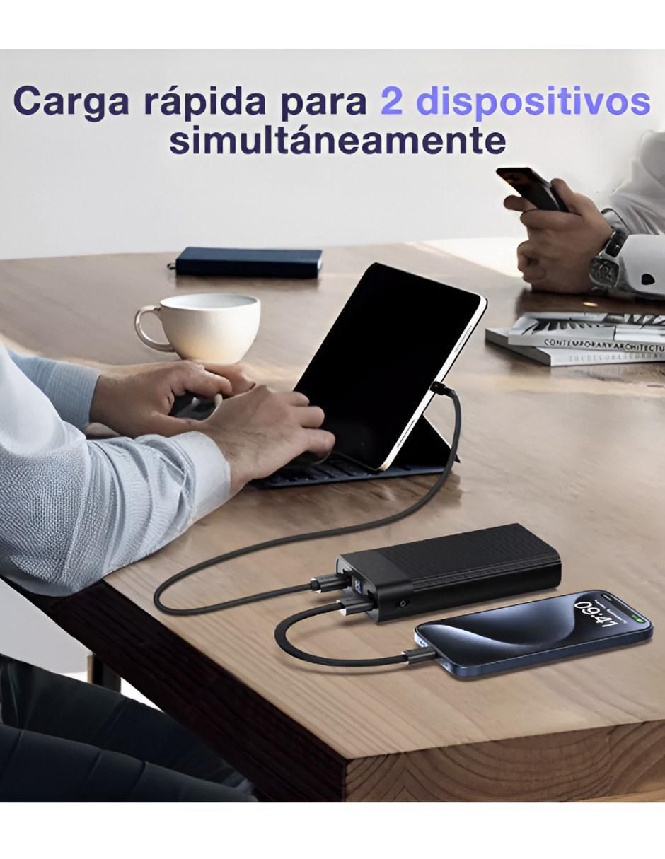 Batería Portátil 20000 mAh Carga Rápida - Image 4