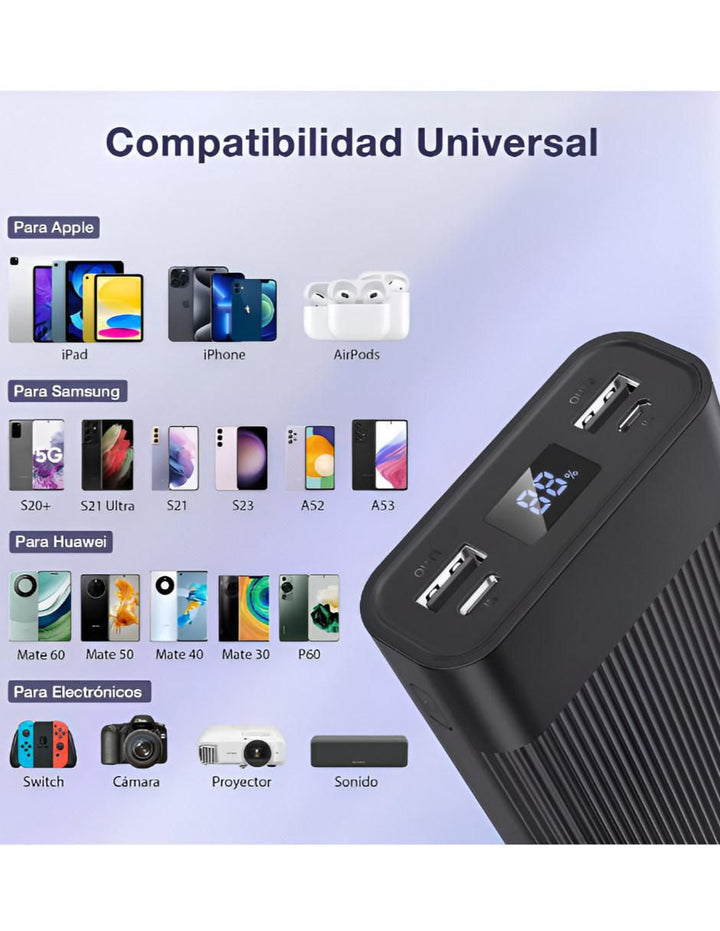 Batería Portátil 20000 mAh Carga Rápida - Image 5