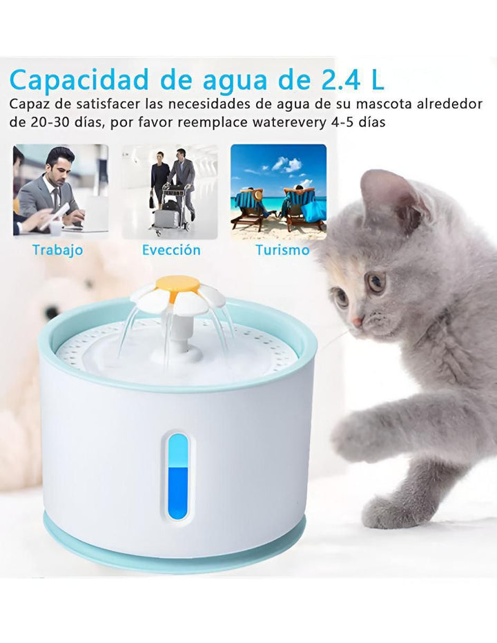Bebedero Fuente para Mascota 2.5L - Image 2