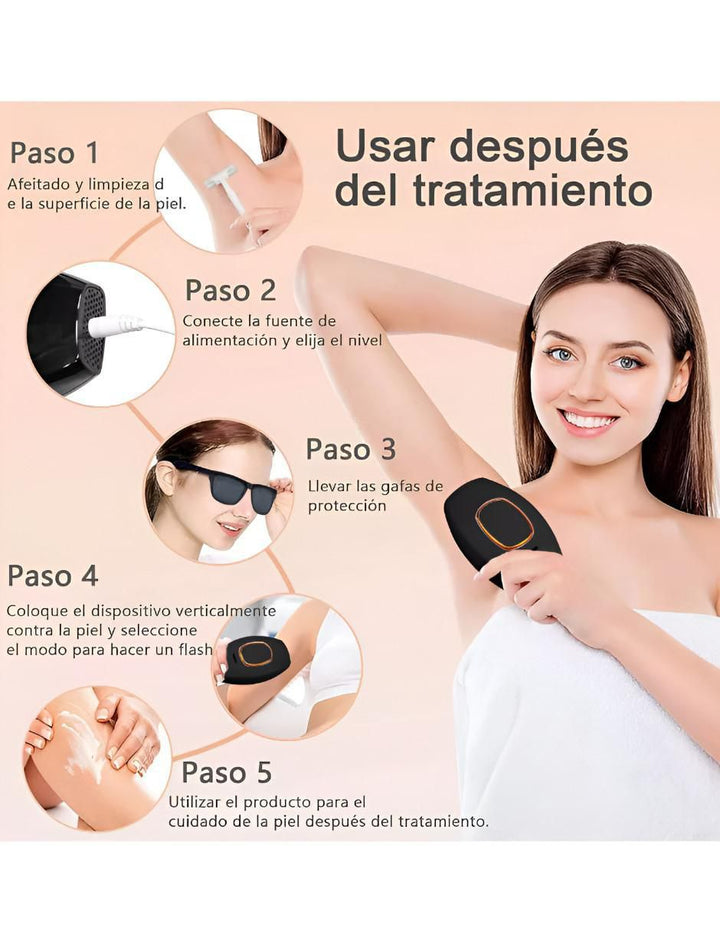 Depiladora IPL Laser Cuerpo Indolora - Image 5