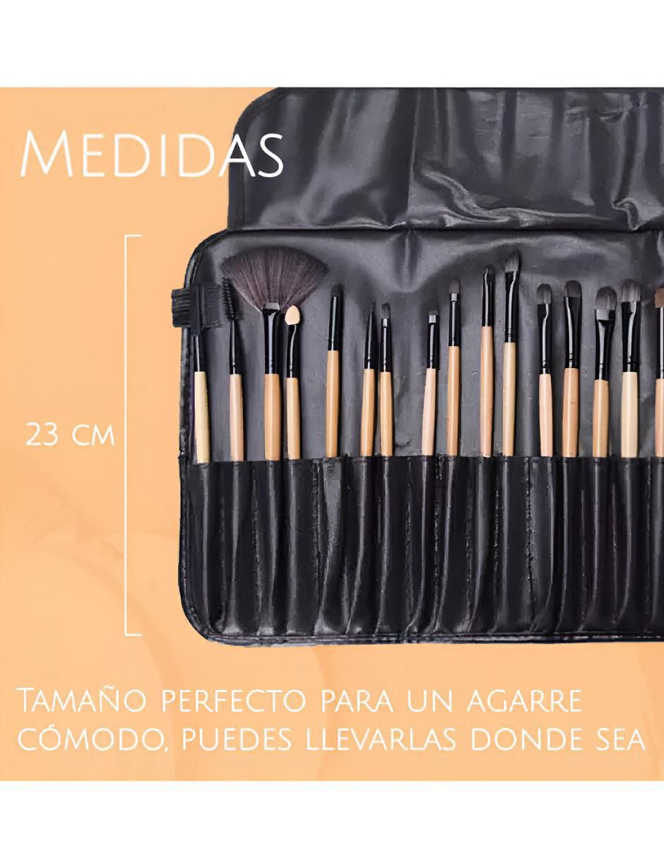 Brochas de Maquillaje Set 24 Piezas - Image 5