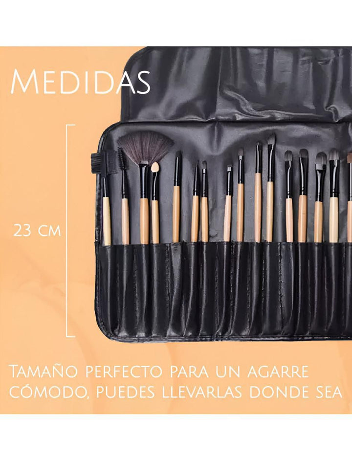 Brochas de Maquillaje Set 24 Piezas - Image 5