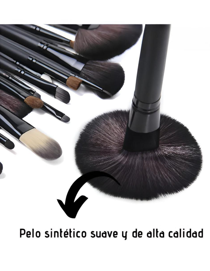 Brochas de Maquillaje Profesional 12 pz - Image 2