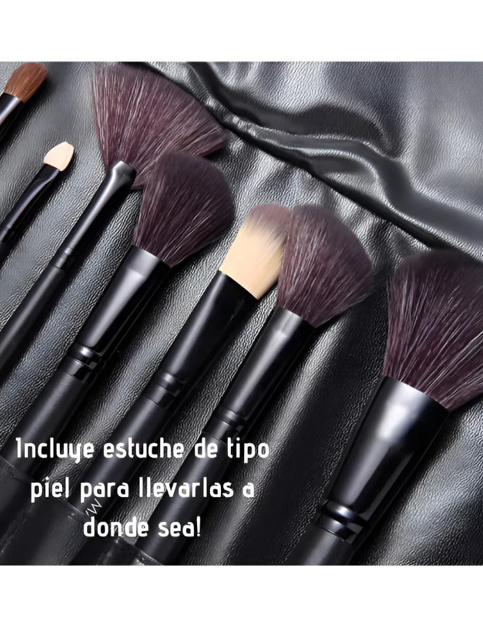 Brochas de Maquillaje Profesional 12 pz - Image 3