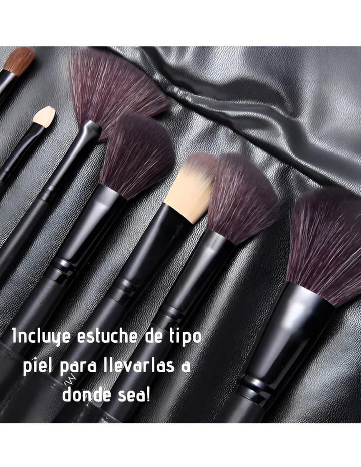 Brochas de Maquillaje Profesional 12 pz - Image 3