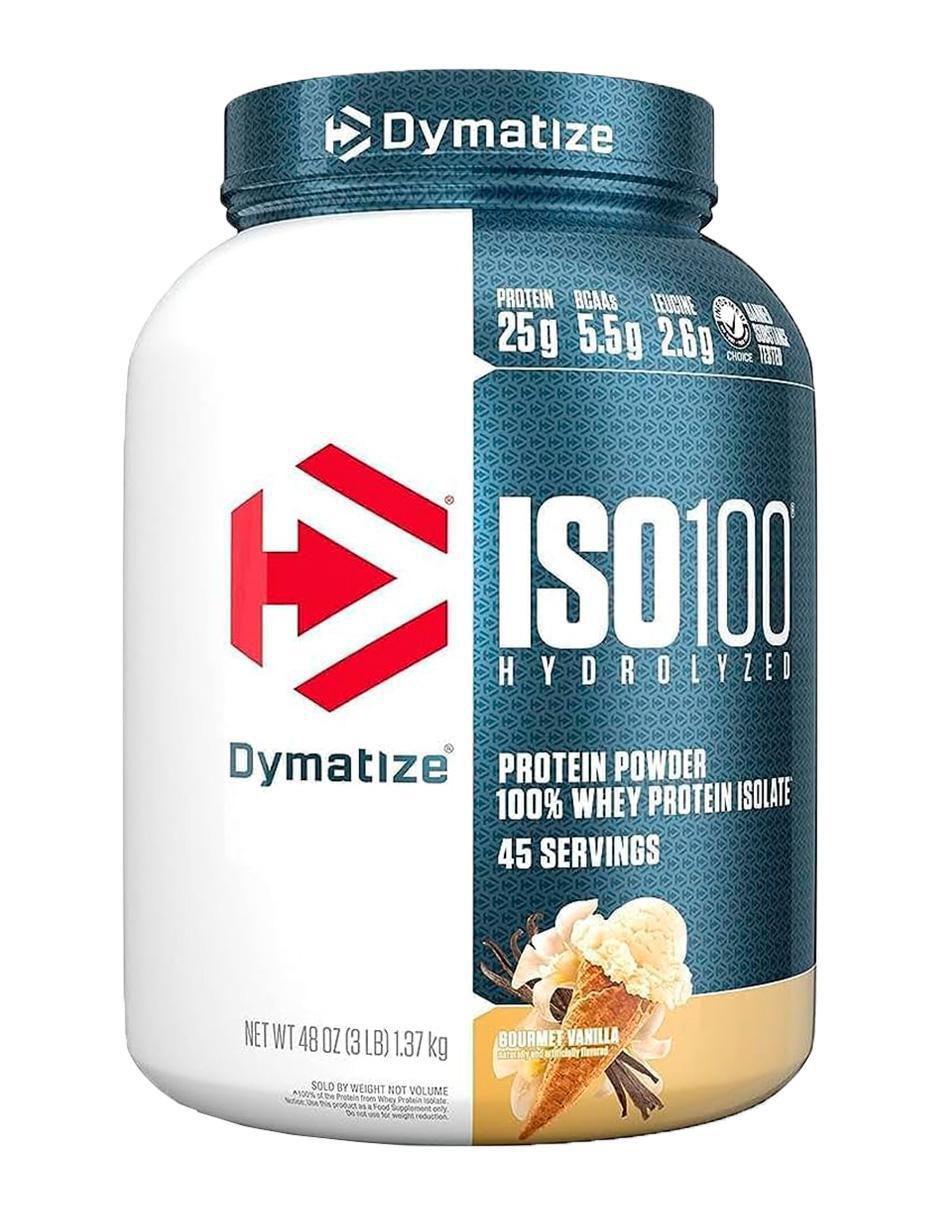 Proteína Dymatize Iso 100 Hidrolizada Vainilla 3 Lb - Image 1