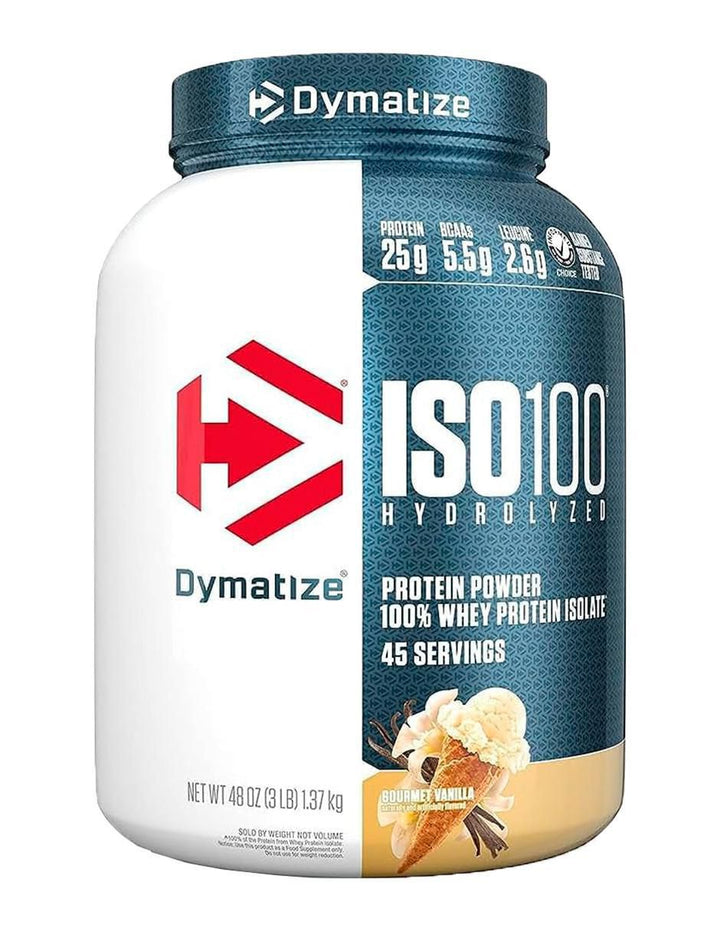 Proteína Dymatize Iso 100 Hidrolizada Vainilla 3 Lb - Image 1