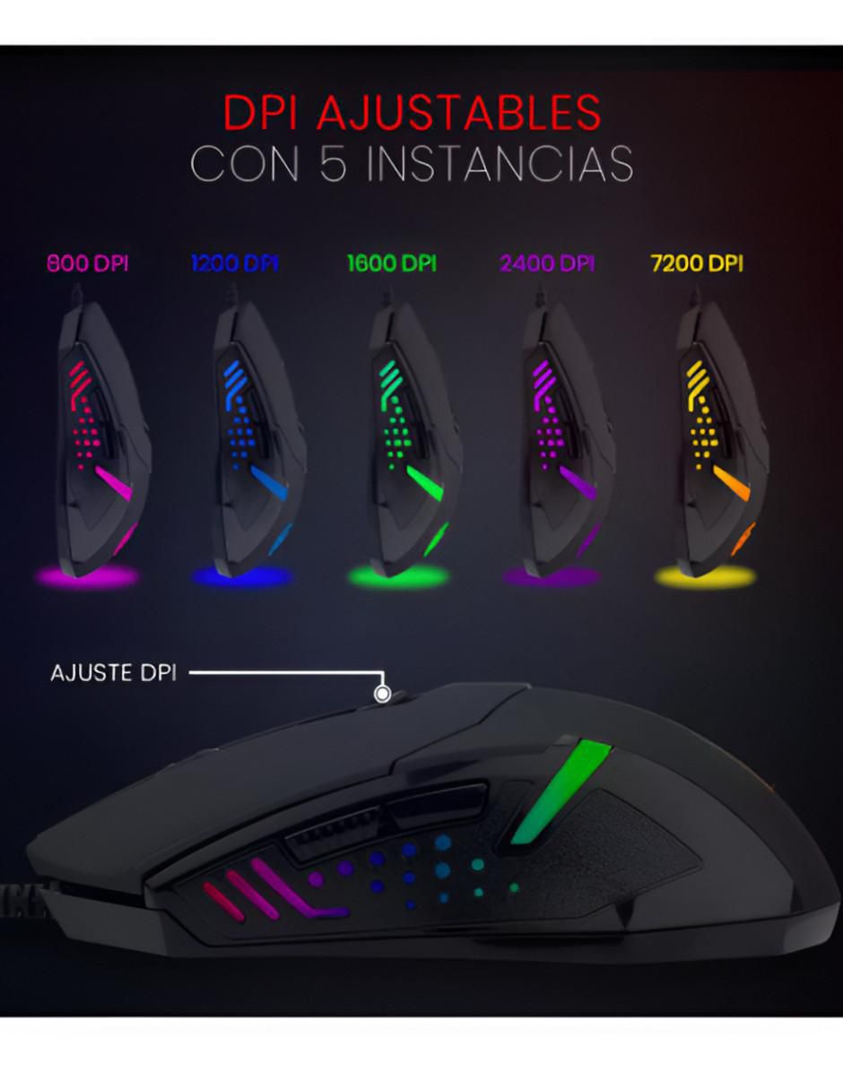 Mouse Gamer Sensor Precisión Iluminación - Image 2