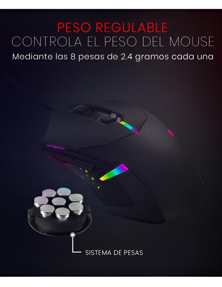 Mouse Gamer Sensor Precisión Iluminación - Image 3
