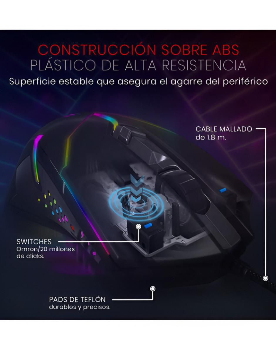 Mouse Gamer Sensor Precisión Iluminación - Image 5