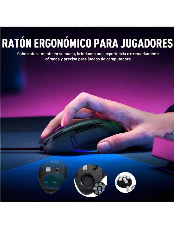 Mouse Gamer Alámbrico 12000 DPI - Image 6