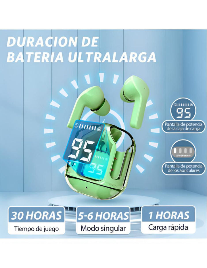 Audífonos Gamer Inalámbricos Cancelación de Ruido - Image 4