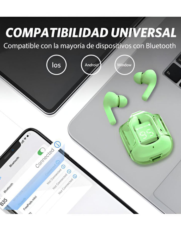 Audífonos Gamer Inalámbricos Cancelación de Ruido - Image 6