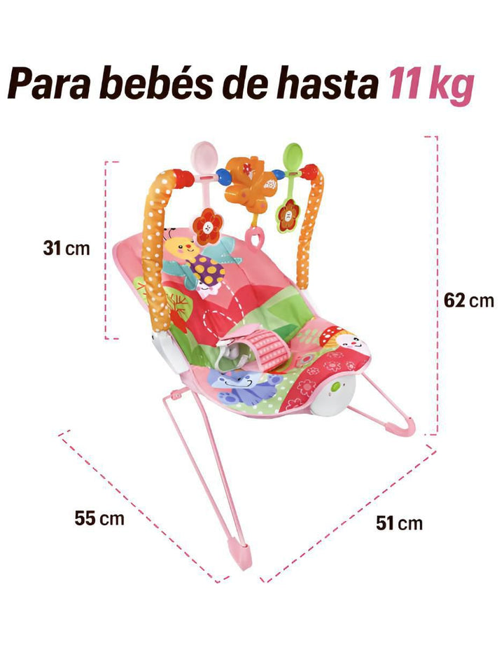 Mecedora Vibradora con Música para Bebé - Image 6