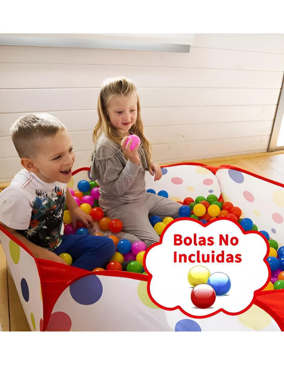 Alberca de Pelotas Infantil 3 en 1 con Túnel y Casa - Image 3