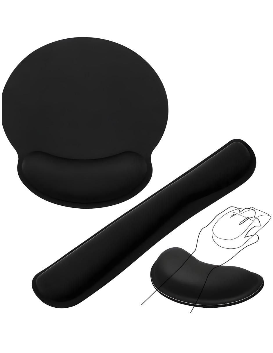 Mouse Pad con Apoyo para Muñeca Antideslizante - Image 3