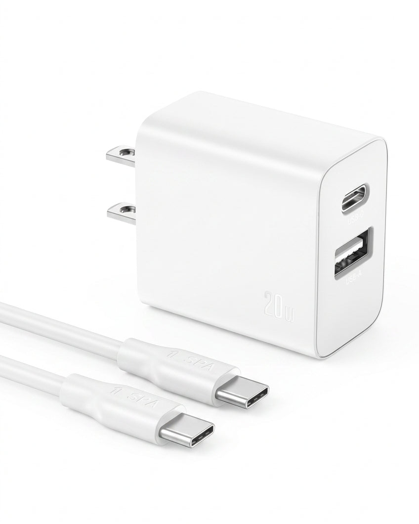 Cargador Pared USB Dual Carga Rápida 1 Hora - Image 1