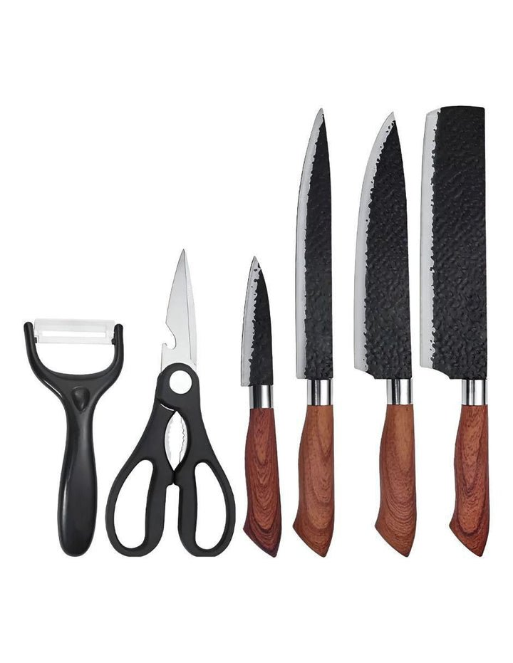 Set de Cuchillos de Chef Acero Inoxidable 6 Piezas - Image 1