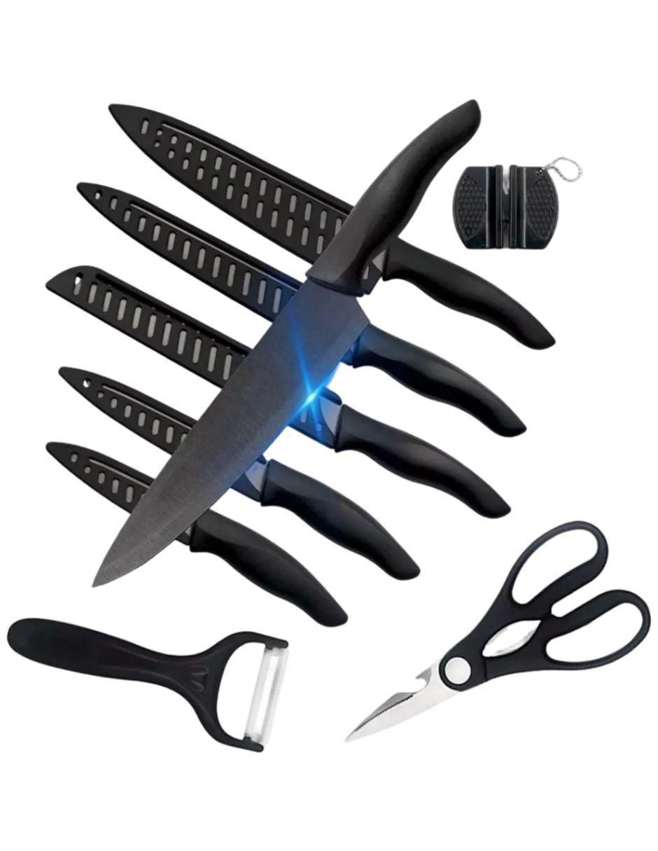 Cuchillos de Cocina Prokitchen 8 Piezas con Funda - Image 1